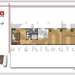 Mặt bằng công năng tầng 7 ngôi nhà phố cổ điển Pháp 8 tầng tại Sài Gòn SH NOP 0132