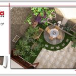 Thiết kế sân nhà ống Pháp đẹp sh nop 0126