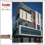 Mẫu thiết kế kiến trúc nhà phố hiện đại 5 tầng tại Hải Phòng SH NOD 0164