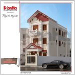 Thiết kế nhà phố cổ điển 3 tầng tại Hải Phòng sh nop 0130
