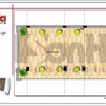 Mặt bằng công năng tầng 2 nhà phố 5 tầng tại Hải Phòng SH NOD 0164