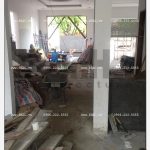 5 Ảnh thực tế thi công biệt thự hiện đại đẹp tại hải phòng sh btd 0051