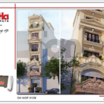 BÌA Mẫu kiến trúc nhà phố phong cách cổ điển Pháp 6 tầng tại Hà Nội - SH NOP 0128