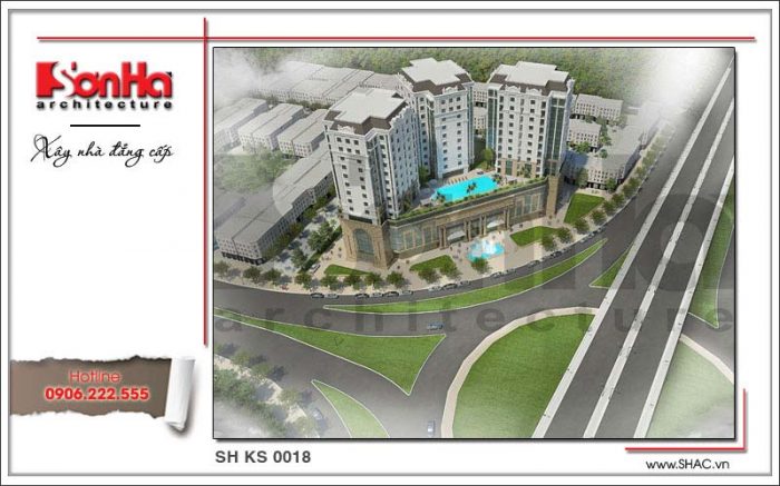 Phương án thiết kế trung tâm thương mại đẹp được đánh giá rất cao của SHAC 