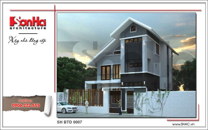 Mẫu biệt thự hiện đại đẹp 2