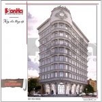 Thiết kế kiến trúc khách sạn cổ điển sh ks 0033