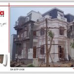 1 Ảnh thực tế thi công biệt thự tân cổ điển tại quảng bình sh btp 0100