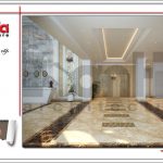 Nội thất sảnh thang máy khách sạn cổ điển sh ks 0033