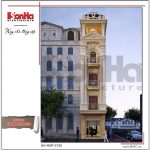 Thiết kế nhà phố cổ điển Pháp 5 tầng tại Hải Phòng sh nop 0135