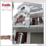 2 Ảnh thực tế thi công kiến trúc mặt tiền nhà ống pháp tại hải phòng sh nop 0137