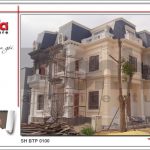 2 Ảnh thực tế tiến độ thi công biệt thự tân cổ điển đẹp tại quảng bình sh btp 0100