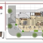 Mặt bằng công năng tầng 1 khách sạn cổ điển Pháp sh ks 0033