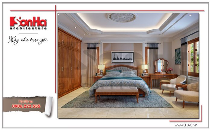 3 mẫu nội thất phòng ngủ vip 1 biệt thự sang trọng sh btp 0099