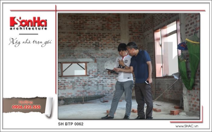 Thiết kế biệt thự 3 tầng tân cổ điển đẹp tại Quảng Bình - SH BTP 0099 4