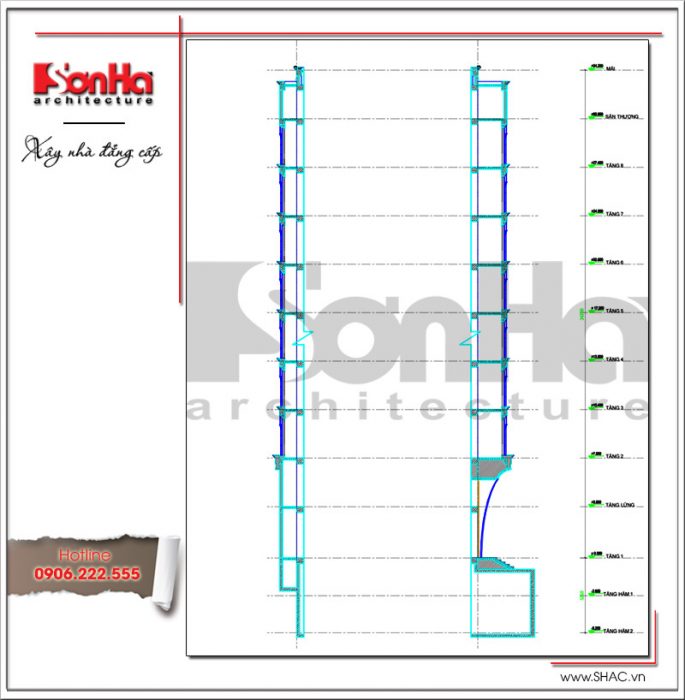 Thiết kế nội thất khu lễ tân khách sạn cổ điển sh ks 0033
