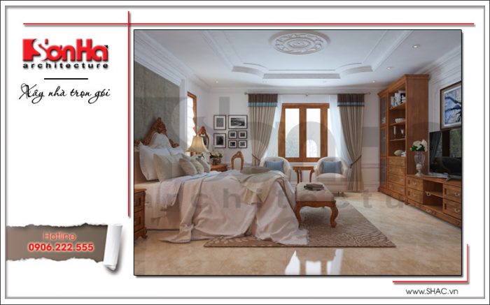 5 mẫu nội thất phòng ngủ vip 2 biệt thự sang trọng sh btp 0099