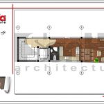 Mặt bằng công năng tầng 3 nhà phố cổ điển Pháp 5 tầng tại Hải Phòng sh nop 0135