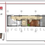 Mặt bằng công năng tầng 5 nhà phố cổ điển Pháp 5 tầng tại Hải Phòng sh nop 0135