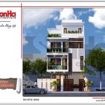 Ngôi biệt thự cao 4 tầng hiện đại sh btd 0040 2
