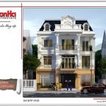Mẫu thiết kế biệt thự Pháp tại Hà Nội sh btp 0102