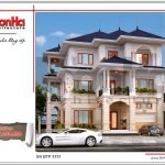 Thiết kế biệt thự tân cổ điển tại Hải Phòng sh btp 0101