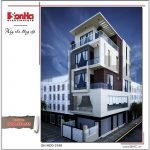 Thiết kế kiến trúc nhà ống hiện đại tại Hải Phòng sh nod 0169