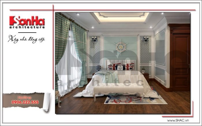 Thiết kế nội thất phòng ngủ con trai tại Quảng Ninh