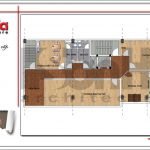 Mặt bằng công năng tầng 7 quán karaoke tại Vĩnh Phúc sh bck 0044