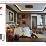 Mẫu nội thất phòng ngủ con trai nhà phố cổ điển tại Hà Nội sh nop 0138