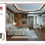 Thiết kế nội thất phòng thờ nhà phố cổ điển tại Hà Nội sh nop 0138