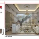 Mẫu nội thất sảnh tầng 2 spa tại Phú Quốc sh sp 0006