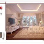 Thiết kế nội thất phòng ngủ biệt thự Pháp tại Hà Nội sh btp 0102