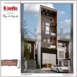 Thiết kế nhà ống hiện đại 4 tầng tại Lạng Sơn SH NOD 0167