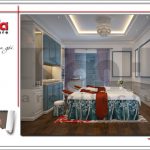 2 Mẫu nội thất phòng massage đôi karaoke tại vĩnh yên sh bck 0044