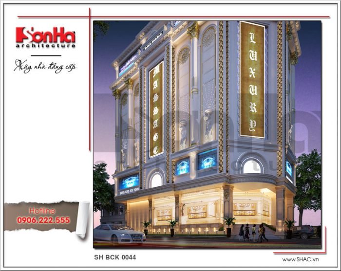 Mẫu thiết kế quán karaoke tại Vĩnh Phúc sh bck 0044