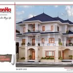 Thiết kế kiến trúc biệt thự tân cổ điển tại Hải Phòng sh btp 0101