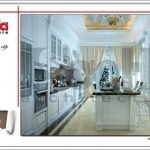 Thiết kế nội thất phòng bếp biệt thự Pháp tại Hà Nội sh btp 0102