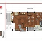 Mặt bằng công năng tầng hầm khách sạn tại Bắc Ninh sh ks 0036