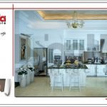 Mẫu thiết kế nội thất phòng bếp biệt thự Pháp tại Hà Nội sh btp 0102