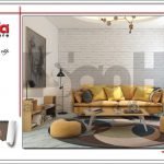 Thiết kế nội thất phòng sinh hoạt chung nhà ống hiện đại sh nod 0168