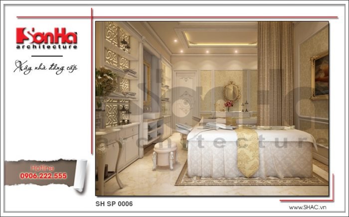 Mẫu thiết kế nội thất phòng spa tại Phú Quốc sh sp 0006