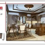 Thiết kế nội thất phòng bếp nhà phố cổ điển tại Hà Nội sh nop 0138