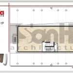 Mặt bằng công năng tầng tum khách sạn 3 sao 12 tầng tại Hải Phòng sh ks 0035