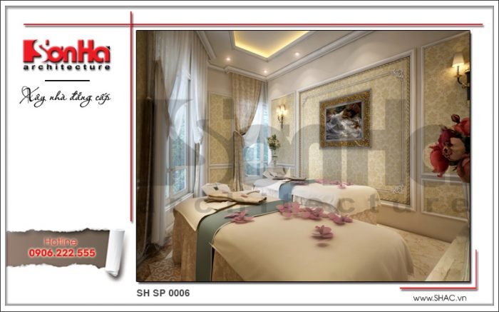 Mẫu nội thất phòng spa tại Phú Quốc sh sp 0006