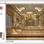 Thiết kế nội thất phòng xông sục spa tại Phú Quốc sh sp 0006