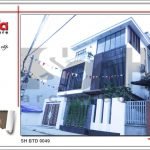 Mẫu biệt thự hiện đại 3 tầng mặt tiền 10m rộng 140m2 – SH BTD 0049 18