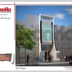Thiết kế kiến trúc tòa nhà văn phòng tại Hải Phòng sh vp 0028