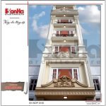 Thiết kế nhà ống kiến trúc Pháp tại Hà Nội sh nop 0140