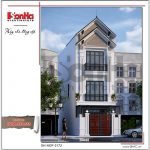 Thiết kế nhà phố hiện đại tại Hải Phòng sh nod 0172