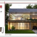 Mẫu thiết kế văn phòng hiện đại tiện nghi tại Lào sh vp 0027